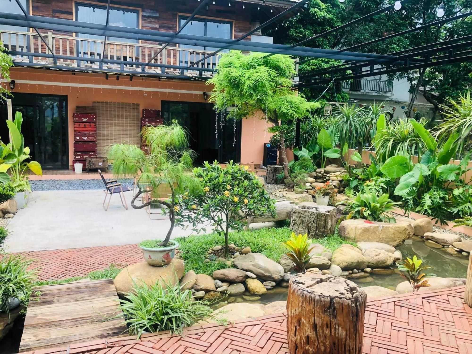 Tran Gia Homestay Nghia Lo Eksteriør billede
