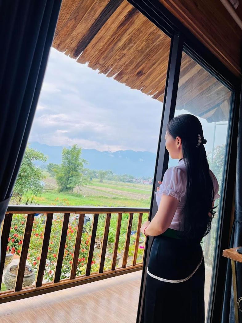 Tran Gia Homestay Nghia Lo Eksteriør billede