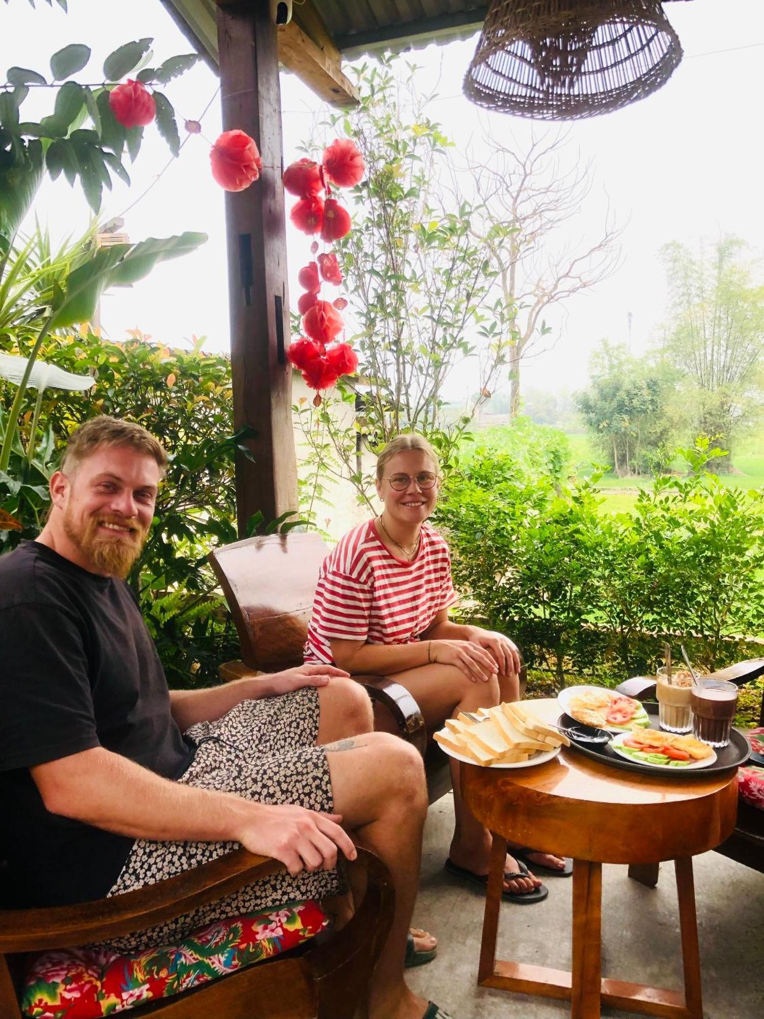 Tran Gia Homestay Nghia Lo Eksteriør billede